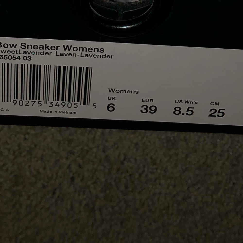 PUMA FENTY Purple Bow Sneakers NEW NWT - Picture 9 of 9